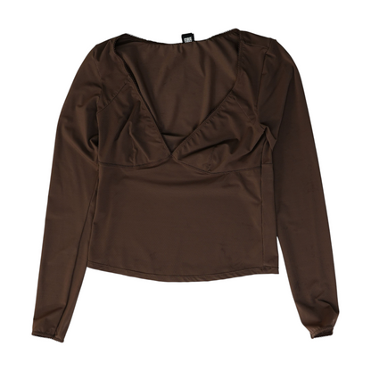 Brown Blouse