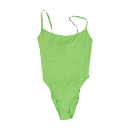 Neon Green Bodysuit Blouse