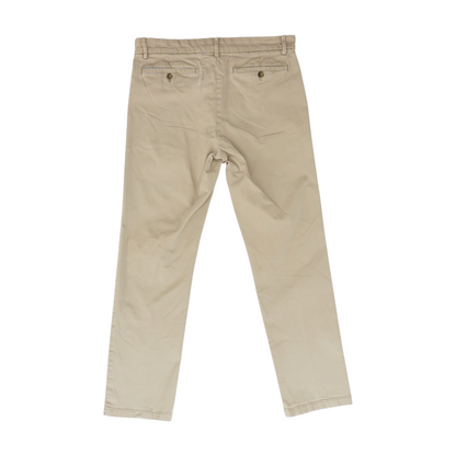 Khaki Straight Pants