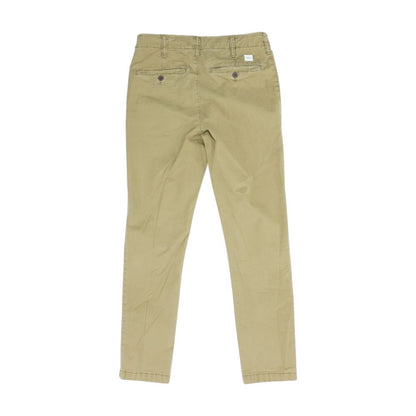 Khaki Solid Chino Pants