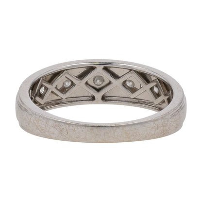 .40 ctw 10K White Gold Diamond Band Ring