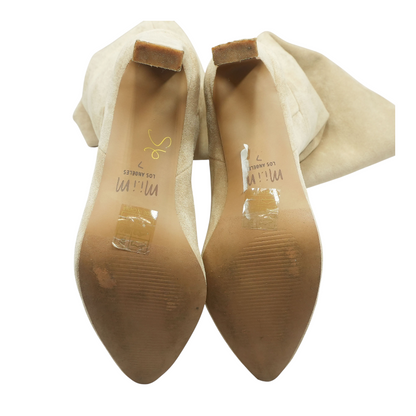 Beige Boots