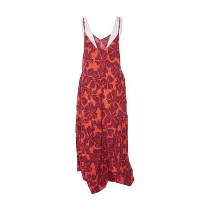A New Day (A.N.D.) Coral Floral Midi Dress – Image 2