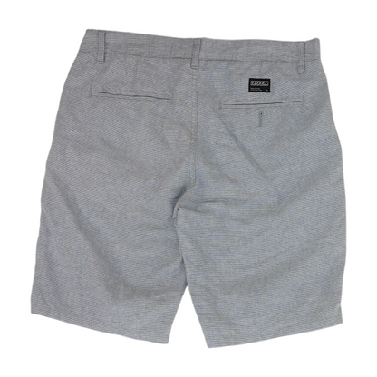 Blue Striped Chino Shorts