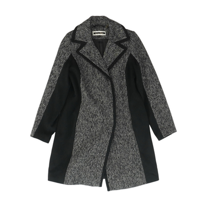Vintage Black Solid Coat
