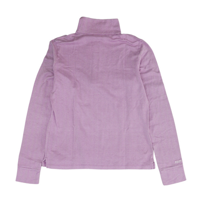 Pink Check 1/4 Zip Pullover