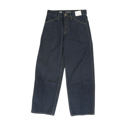 Navy Petite Tapered Jeans