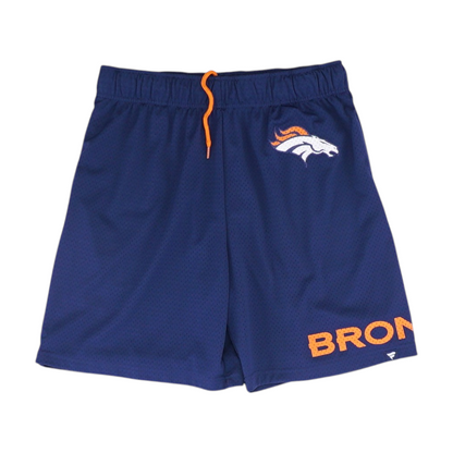 Navy Denver Broncos Active Shorts