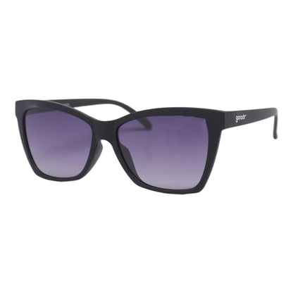 Black New Wave Renegade Cat Eye Sunglasses