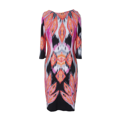 Multi Abstract Mini Dress