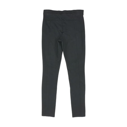 Black Solid Pants