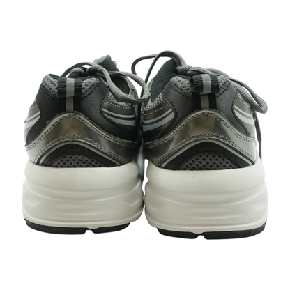 Gray Low-Top Athletic Shoes