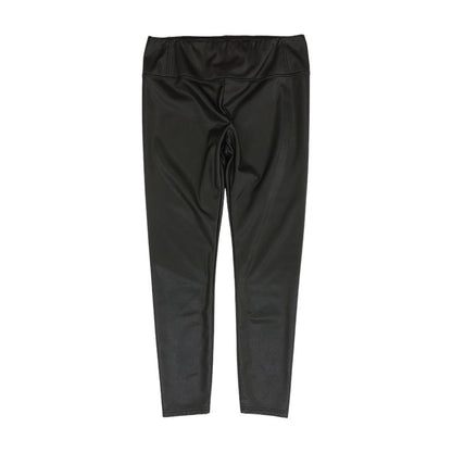 Black Solid Pants