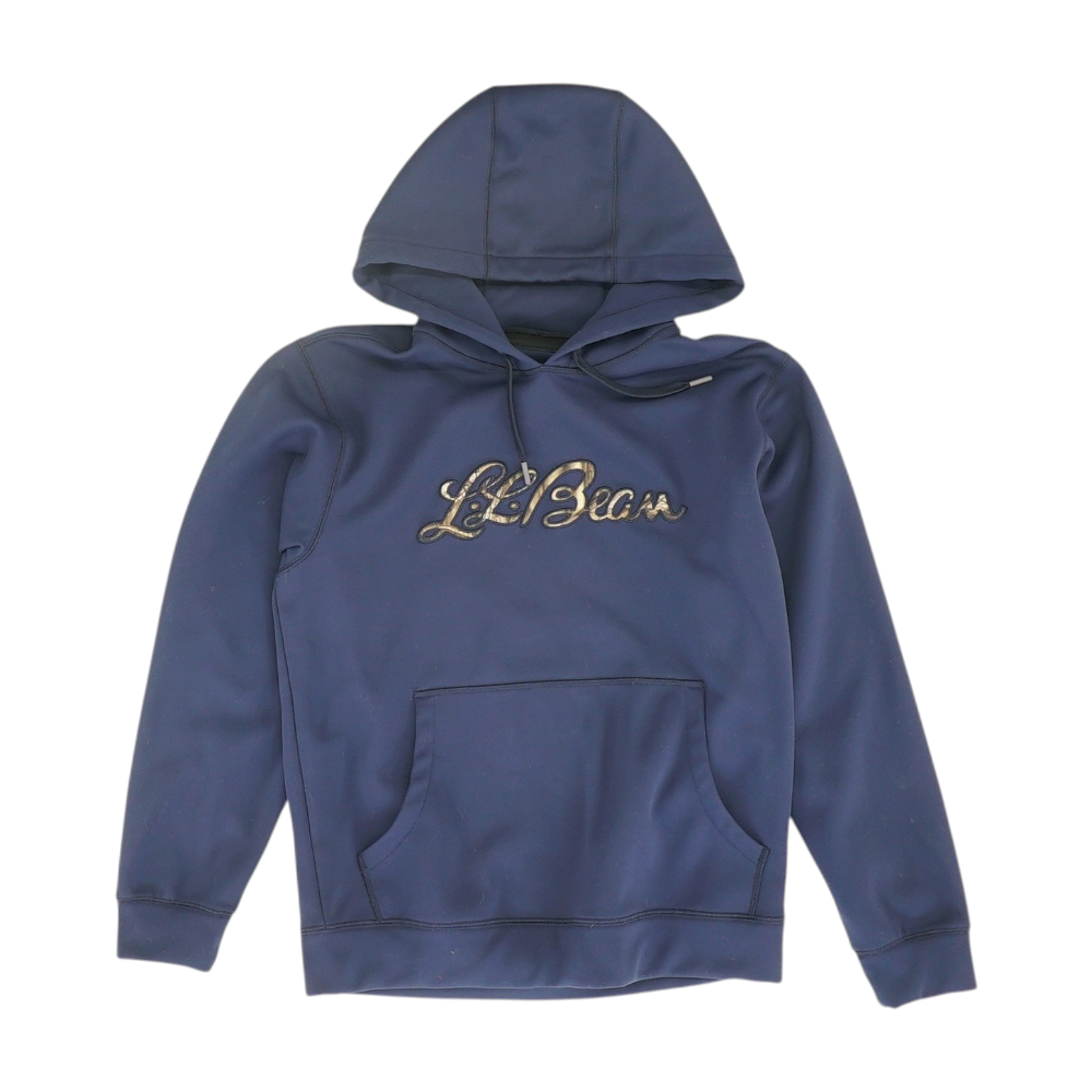 Navy Solid Hoodie Pullover