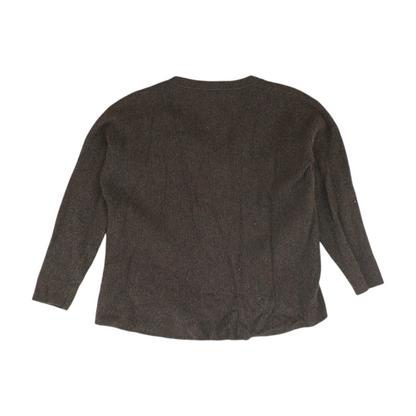 Brown 1/4 Zip Sweater