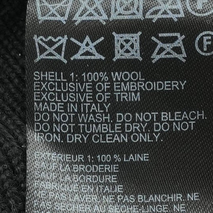Black Emblem Rib Toque
