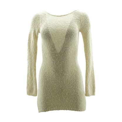 Ivory Formal Mini Dress