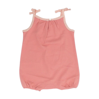 Pink Sleeveless One-Piece