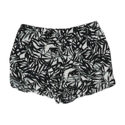 Black Solid Shorts