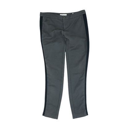 Gray Solid Chino Pants