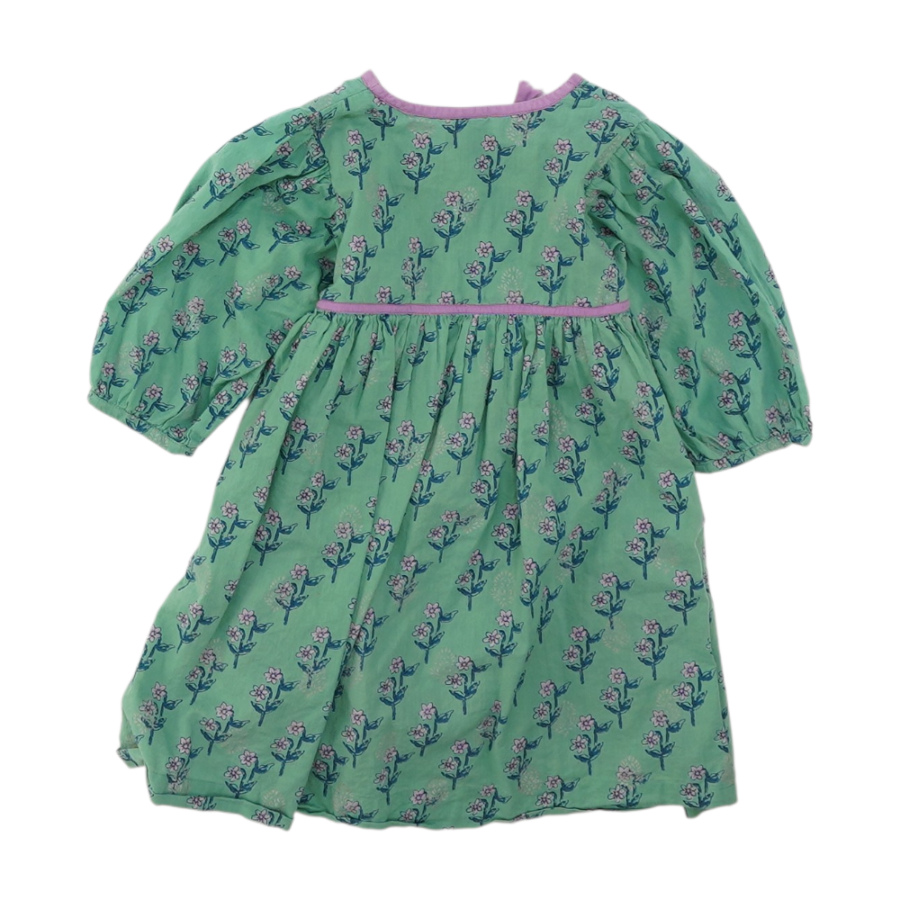 Green Floral Dress