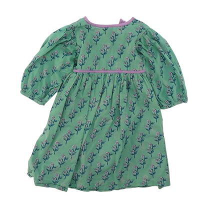 Green Floral Dress