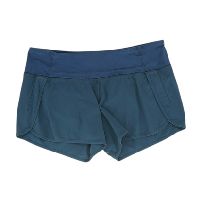 Navy Solid Active Shorts