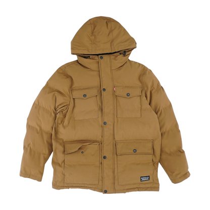 Khaki Solid Jacket