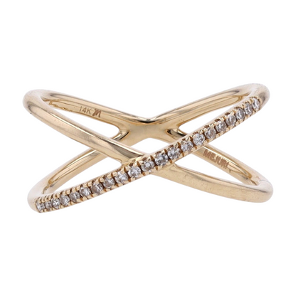 1/10 ctw 14K Yellow Gold Diamond Fashion Ring