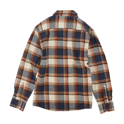 Multi Plaid Flannel Button Down
