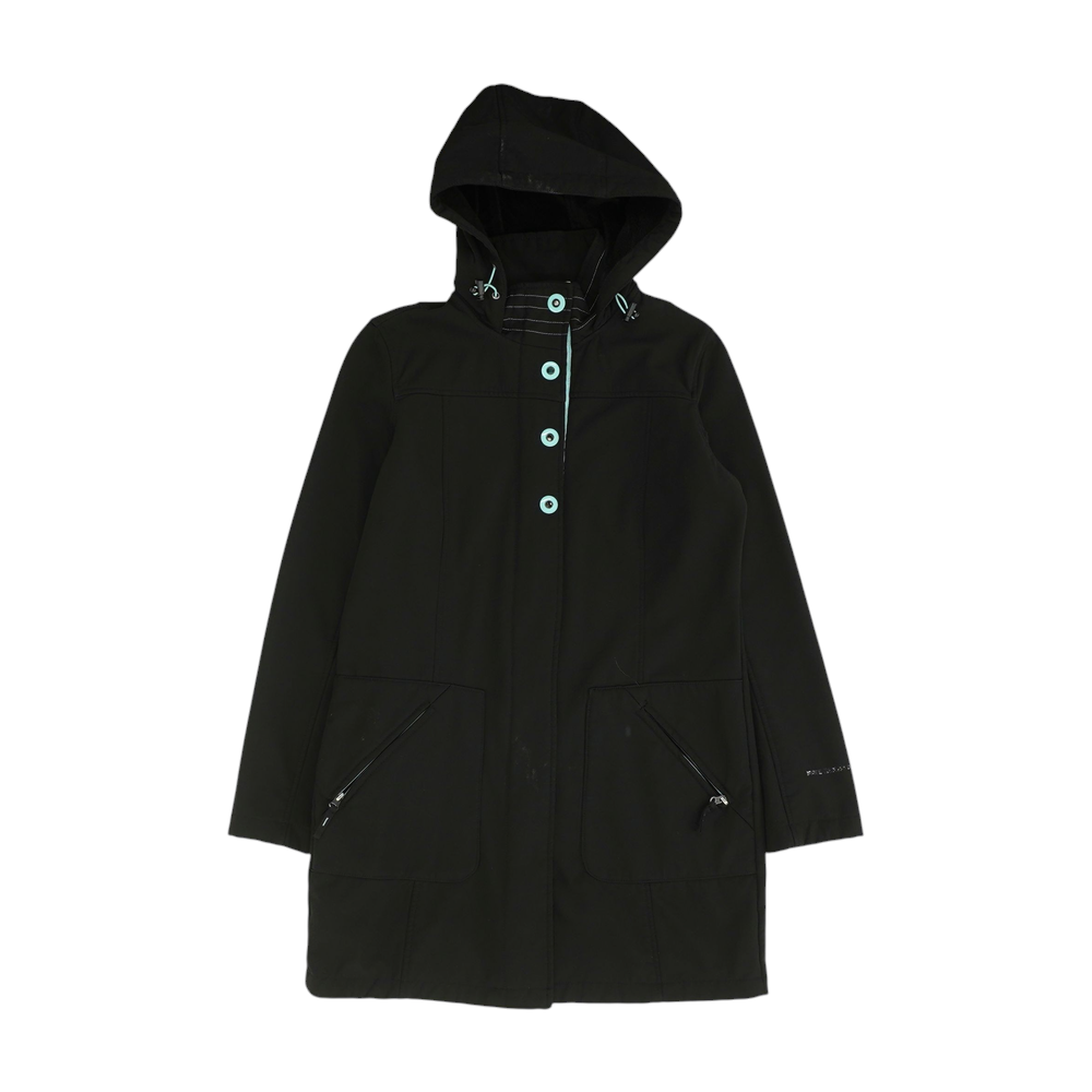 Black Solid Coat