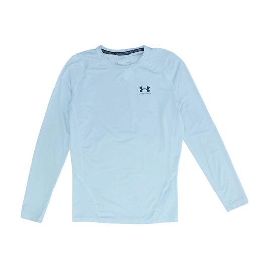 White Solid Sweatshirt Pullover