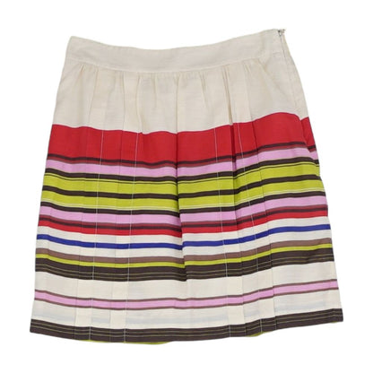 Multi Striped Mini Skirt