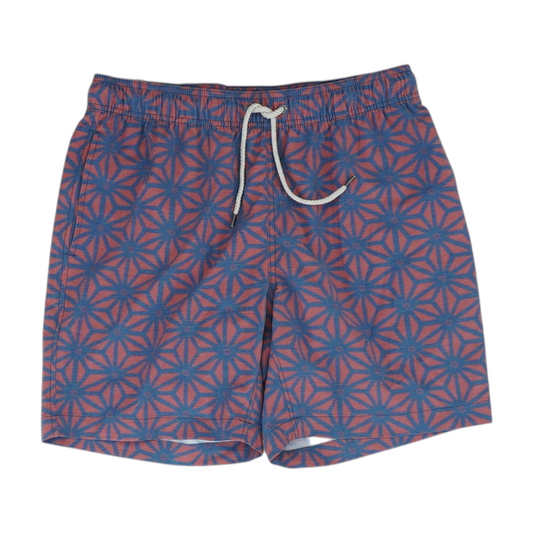 Blue Abstract Swim Bottom