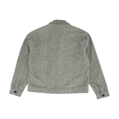 Gray Solid Jacket