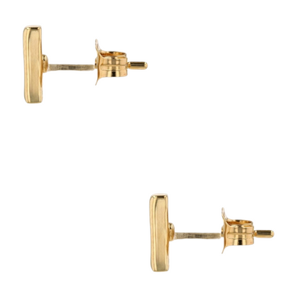Sterling Silver Lab Grown Diamond Stud Earrings