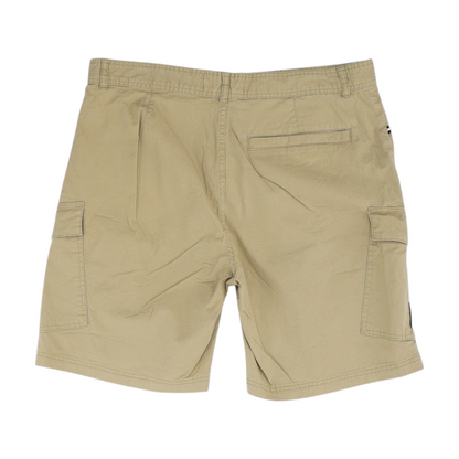 Khaki Check 5-Pocket Shorts