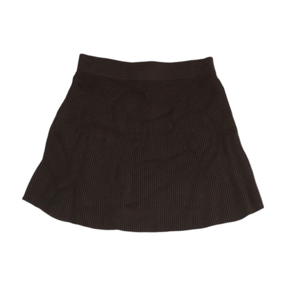 Brown Petite Mini Skirt
