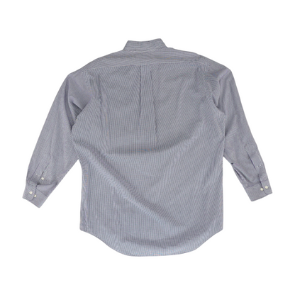 Purple Check Long Sleeve Button Down