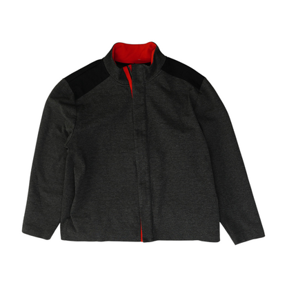 Gray Solid Active Jacket