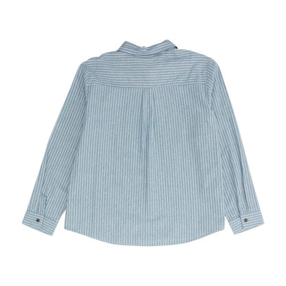 Blue Striped Button Down