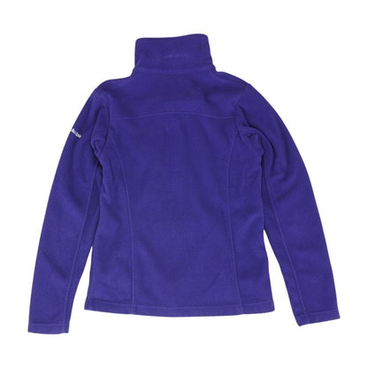 Purple Solid 1/4 Zip Pullover