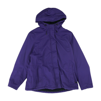 Purple Petite Solid Jacket