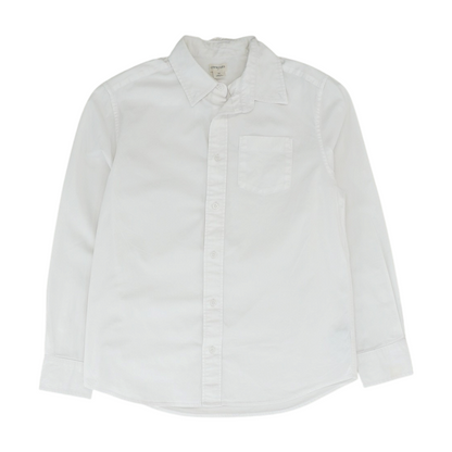 White Long Sleeve Button Down