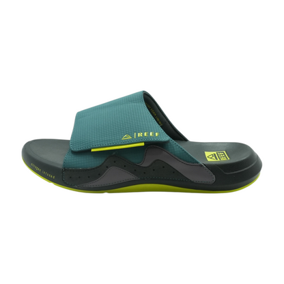 Teal Sport Slide Sandals