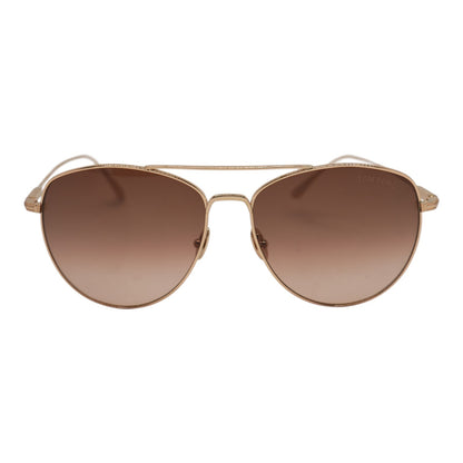 Gold Milla Aviator Sunglasses