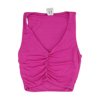 Pink Cropped Blouse