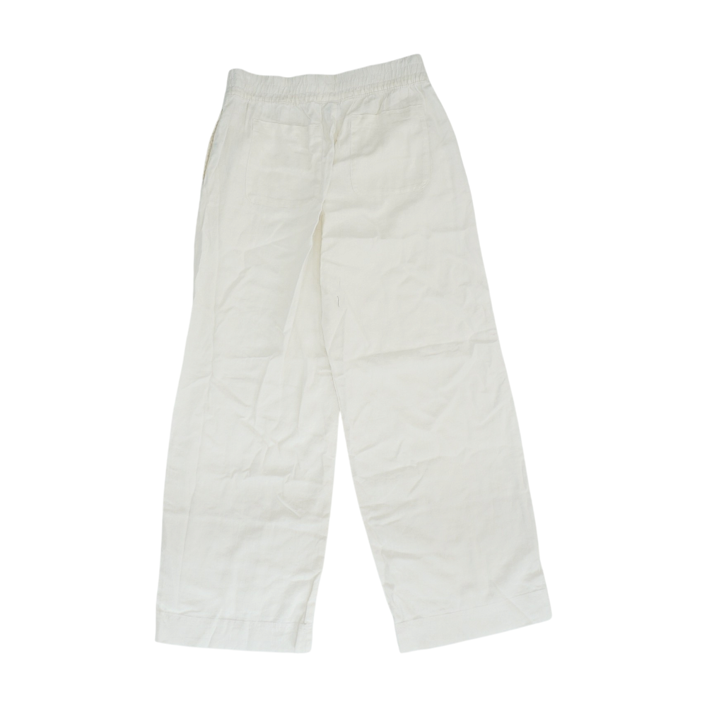 White Wide Leg Pants