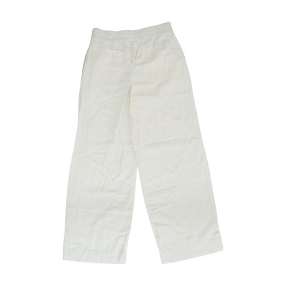 White Wide Leg Pants