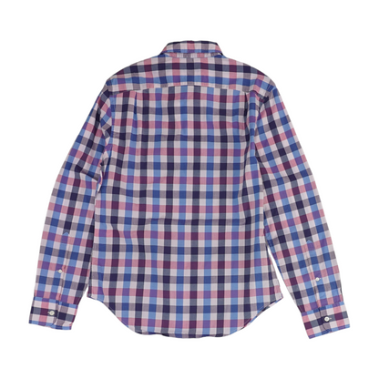Multi Check Long Sleeve Button Down